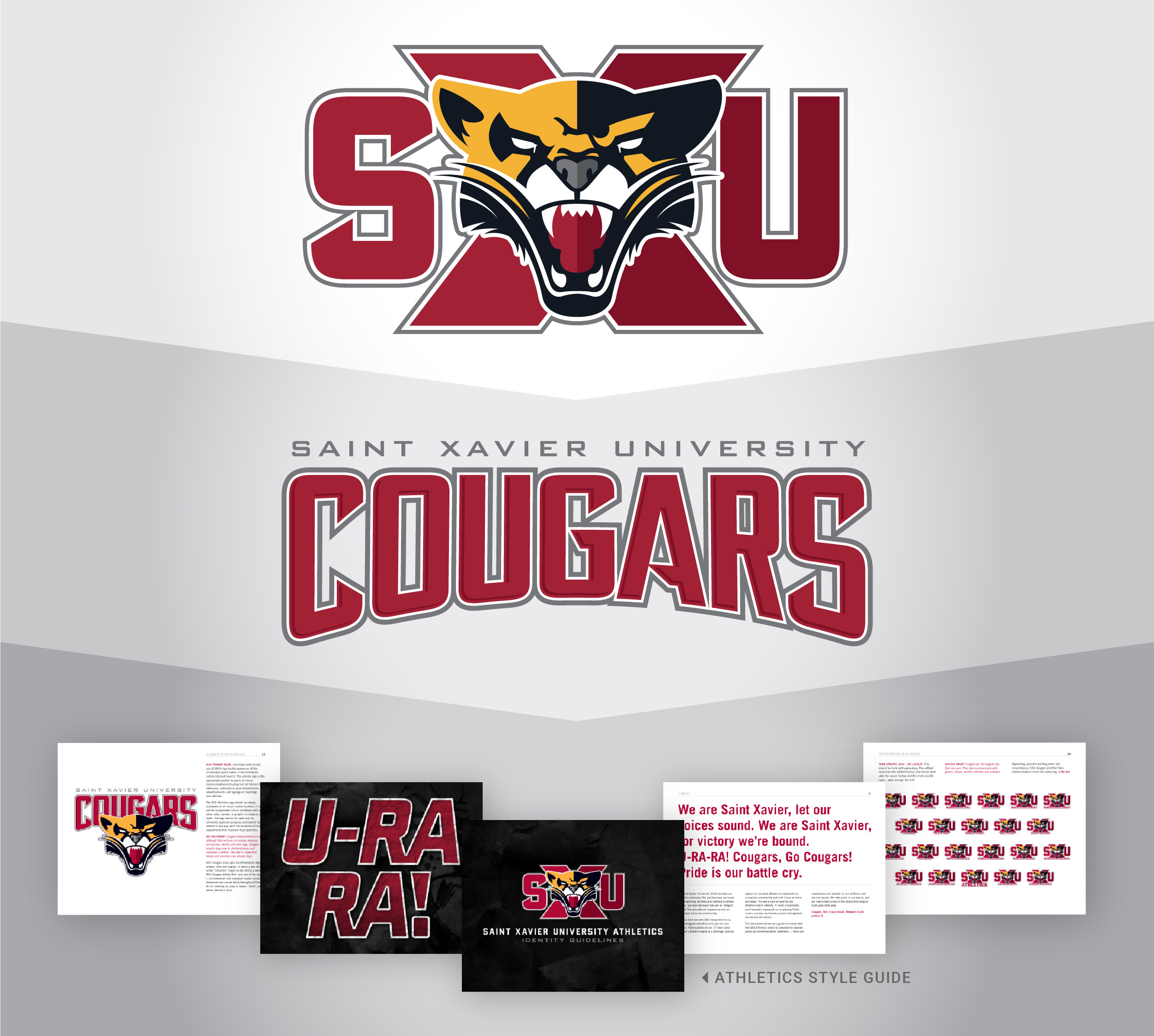 Saint Xavier University's new athletic logo