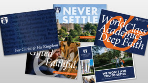 Wheaton College Print Enrollment Collateral